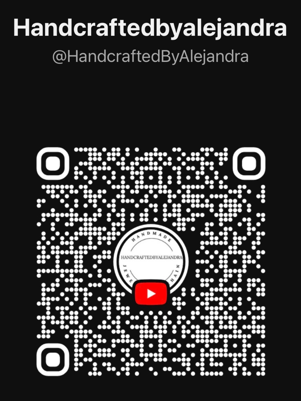 HandcraftedByAlejandra YouTube channel